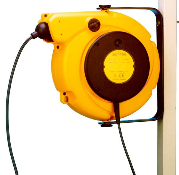Connectra Veerkabelhaspel VHV 11m - 3x1.5mm2 VHV804 